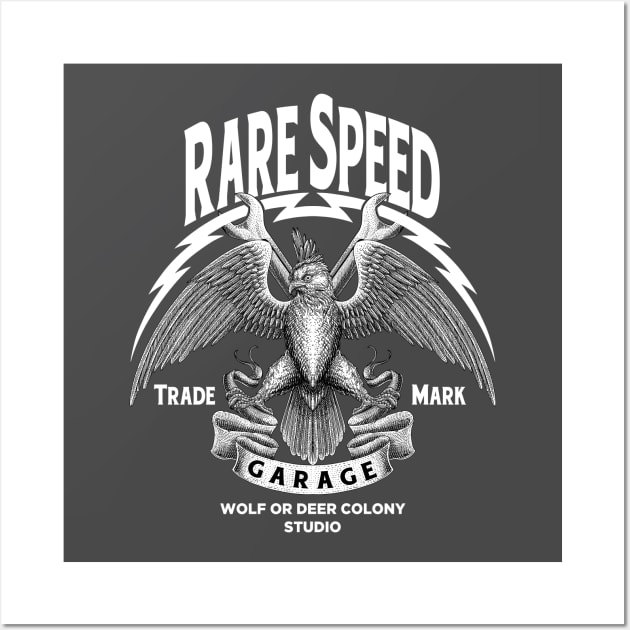 Rare Speed Eagle Wall Art by Tonymidi Artworks Studio